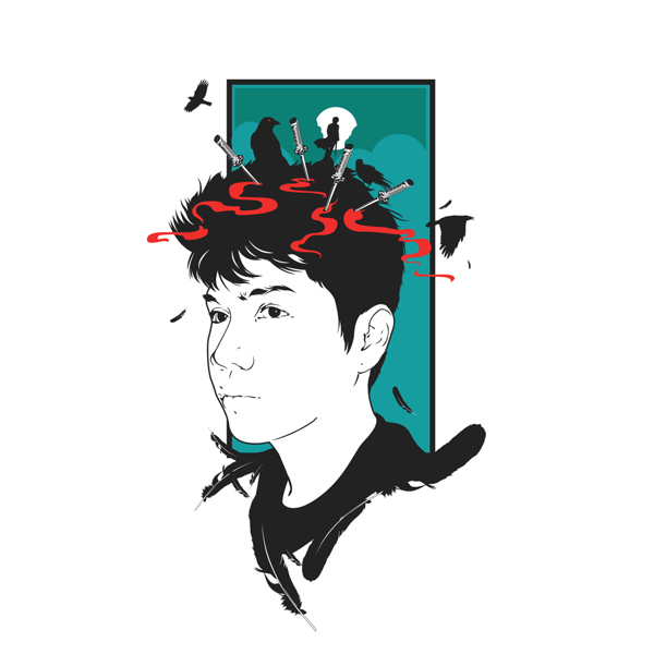 位圖插畫時尚插畫人物插畫插畫師免費(fèi)素材