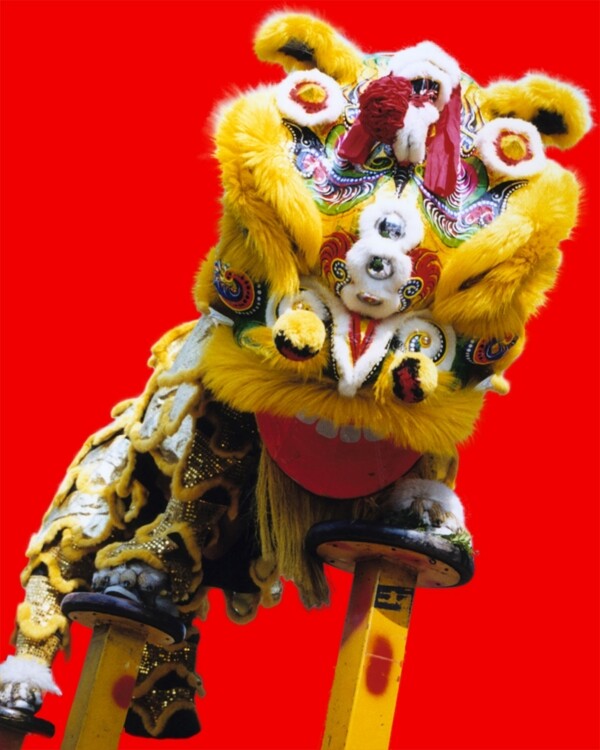 經(jīng)典舞獅PSD分層素材