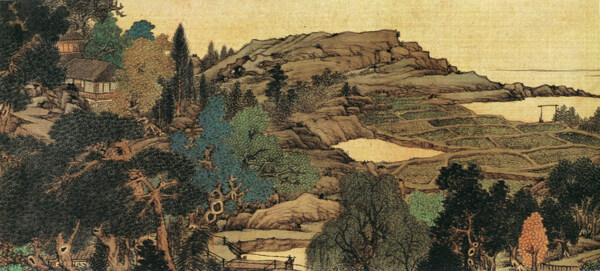 鄉(xiāng)村風(fēng)景裝飾畫圖片