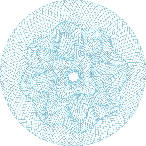 防偽團(tuán)花圖片