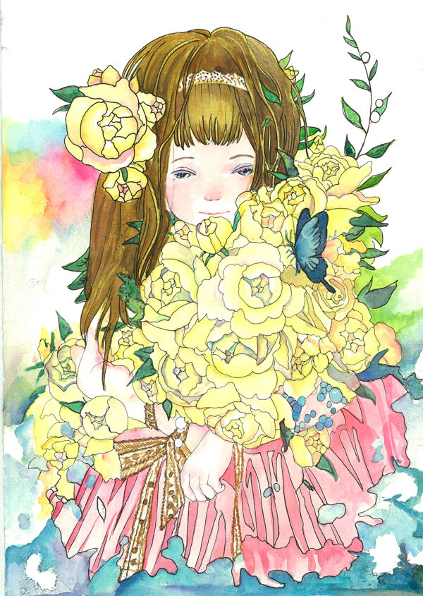 水彩插畫