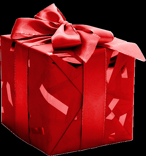 红色包装情人节礼盒素材图片