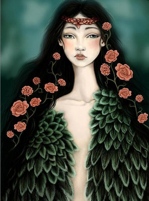 位圖插畫人物插畫人物女人免費素材