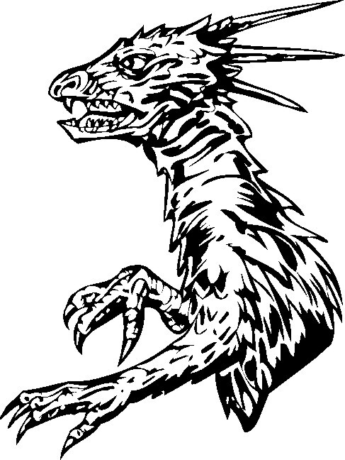 龙传说动物矢量CDR088
