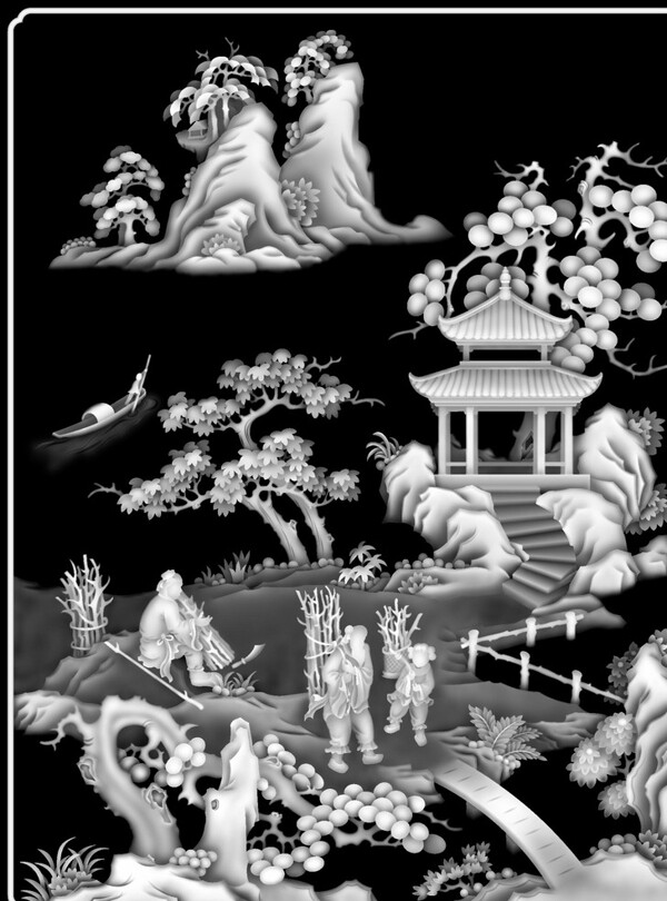 山水圖片