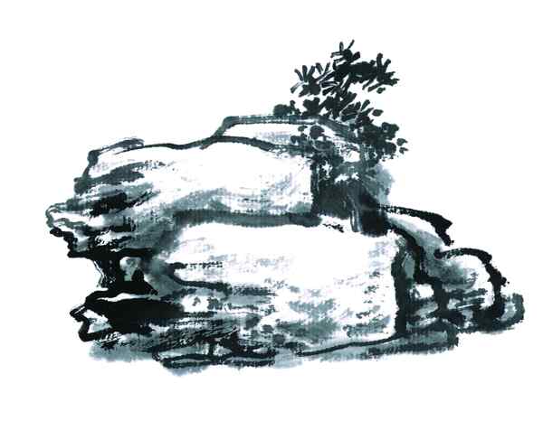 水墨山水畫圖片