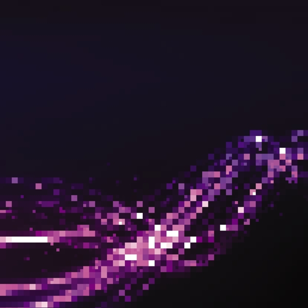 紫色波浪灯背景