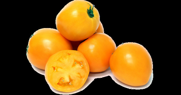 黄色小番茄png元素