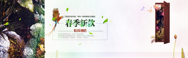 淘寶電商海報服裝女anner背景