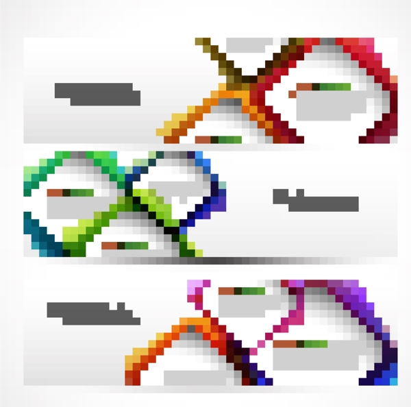 現(xiàn)代圖形banner矢量素材2