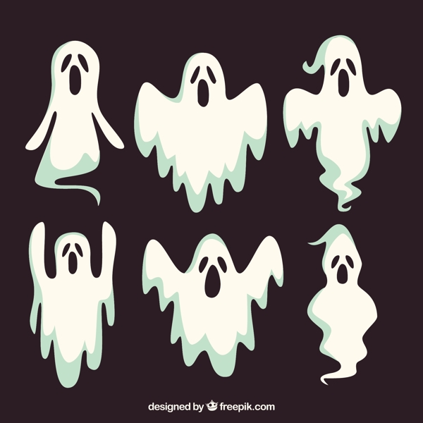 6款白色幽灵设计