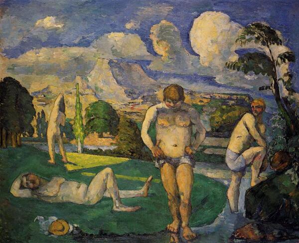 PaulCzanne0093法国画家保罗塞尚paulcezanne后印象派新印象派人物风景肖像静物油画装饰画
