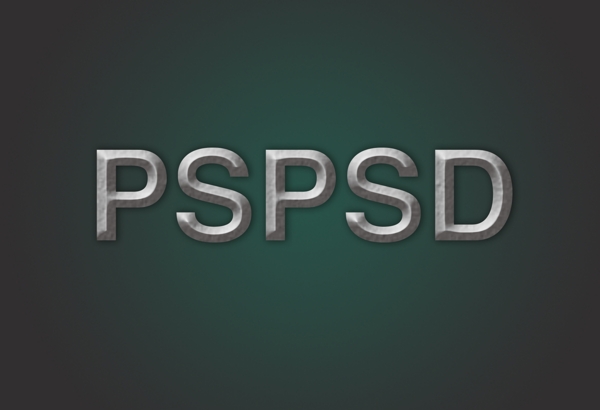 艺术字PSPSD
