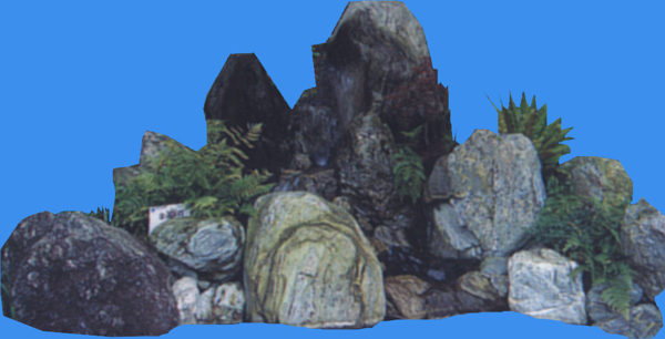 假山026小品素材