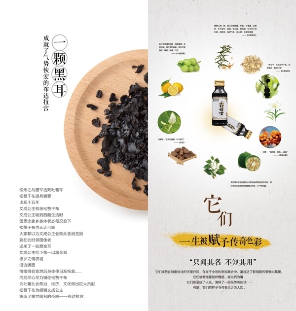 重要飲料折頁(yè)宣傳單