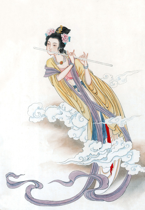 國(guó)畫仙女仙女19