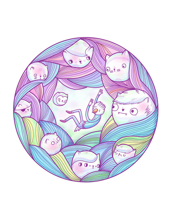 位圖插畫插畫師Randyotter藝術(shù)效果免費素材