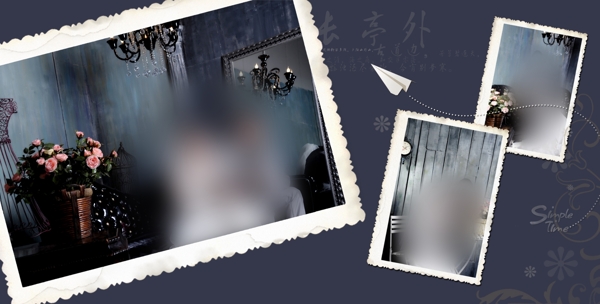 婚紗黑色個性