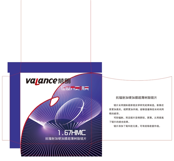 鏡片包裝圖片