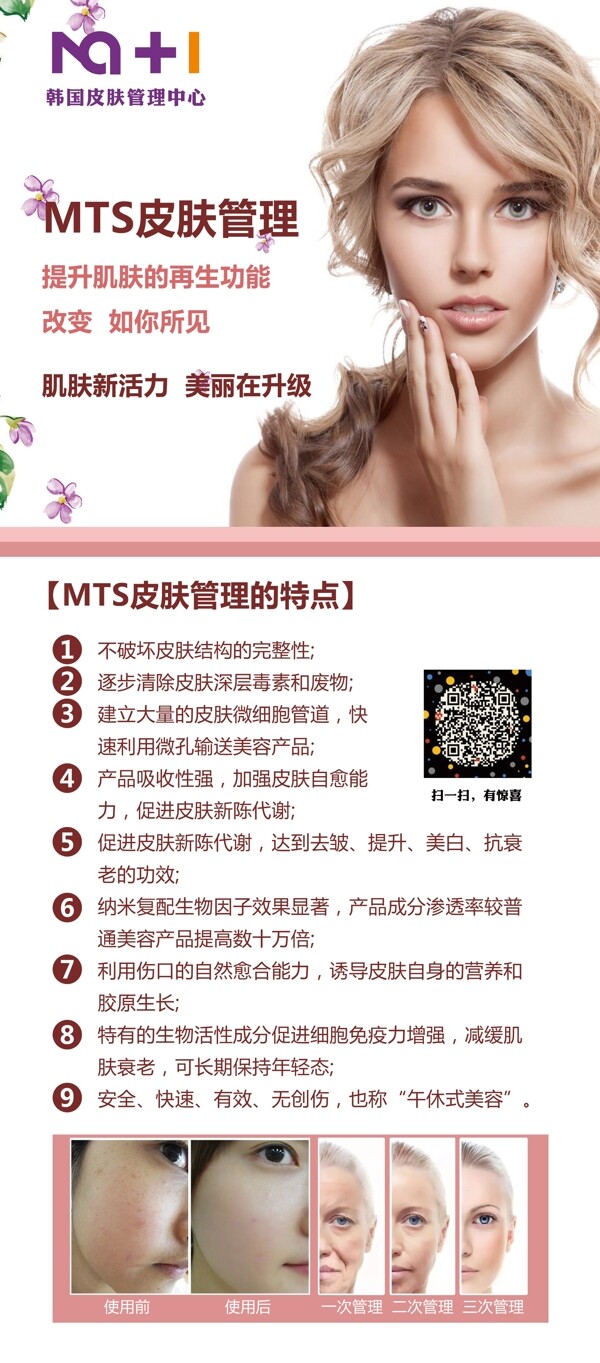MTS皮膚管理