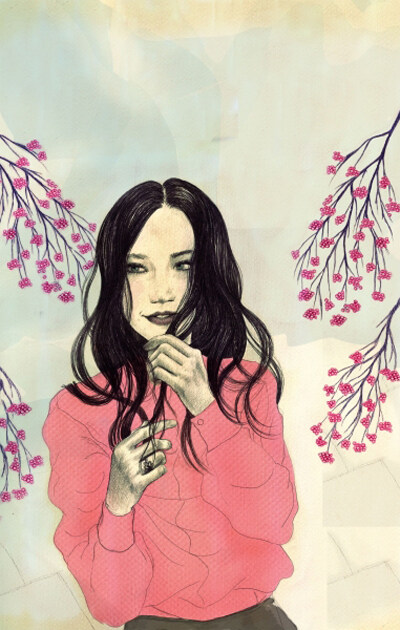 位圖插畫(huà)時(shí)尚插畫(huà)人物插畫(huà)插畫(huà)師免費(fèi)素材