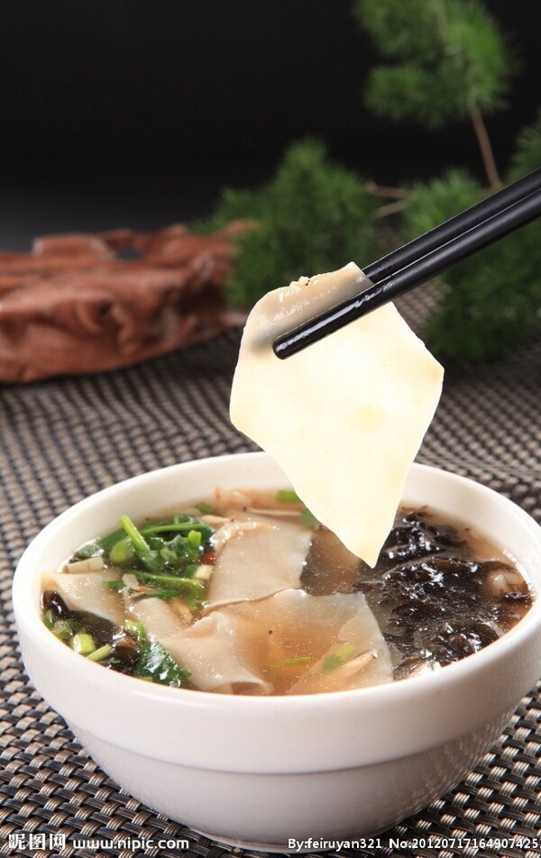 酸湯面葉圖片