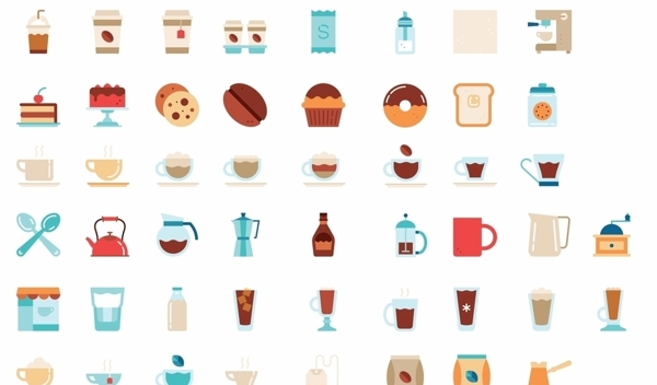 咖啡饮品图标图片