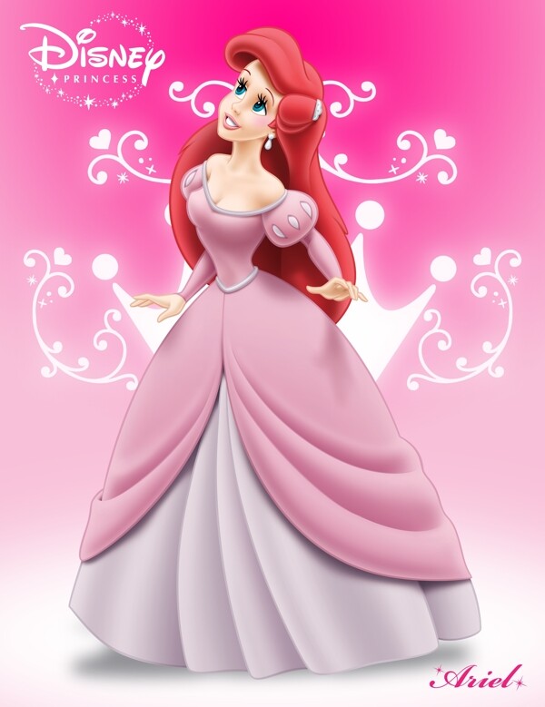 迪士尼人鱼公主爱丽儿Ariel2010年B版图片