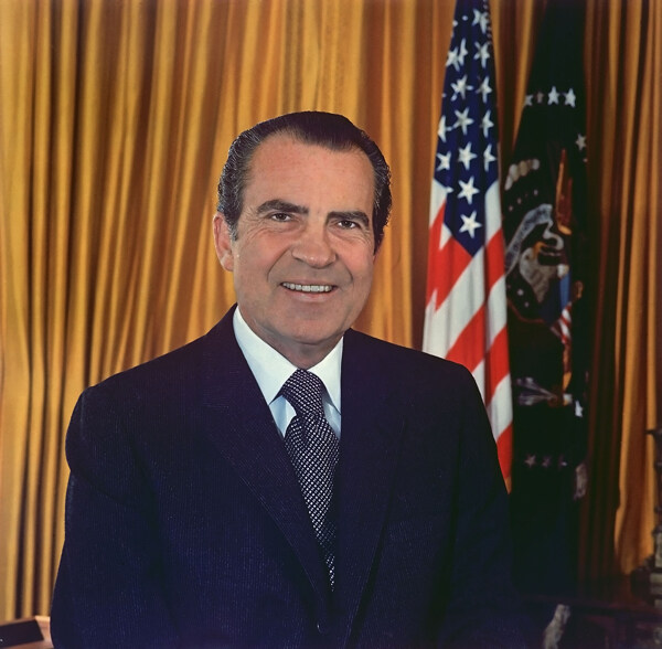 美国第37任总统理查德尼克松图片