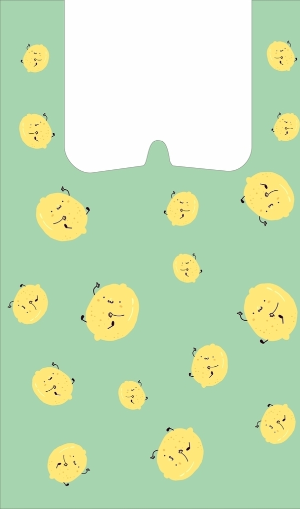 柠檬水果袋广告袋