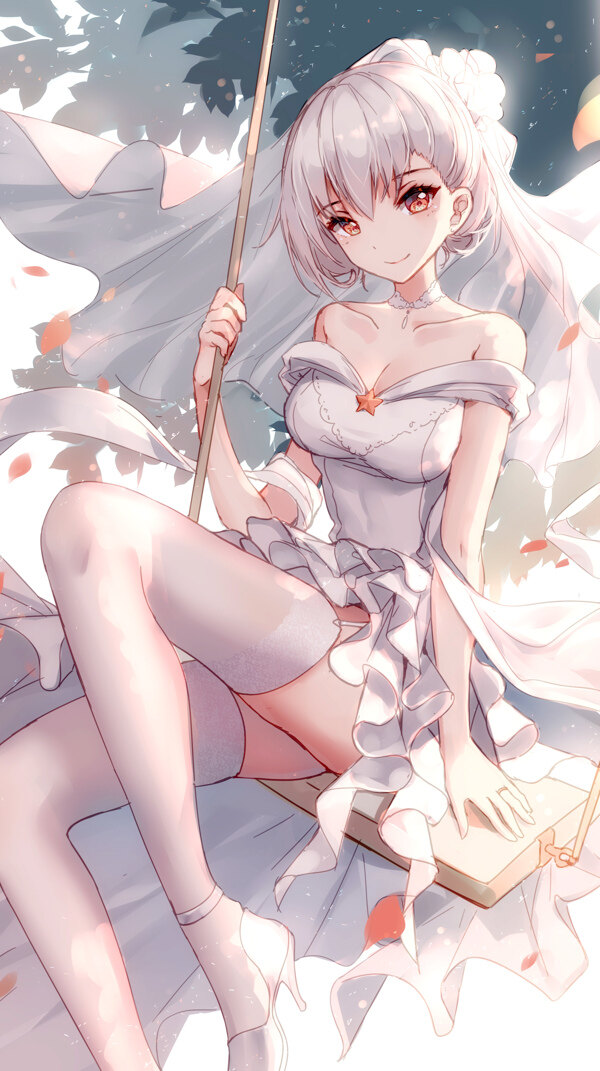 彩色動(dòng)漫人物插畫背景