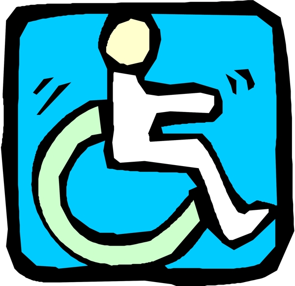 残疾人图片