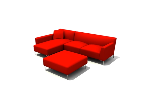 室內家具之沙發(fā)0463D模型