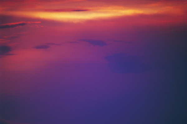 黃昏夜景夕陽(yáng)日落