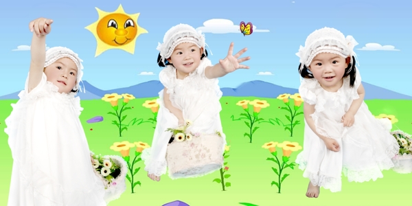 兒童相冊圖片