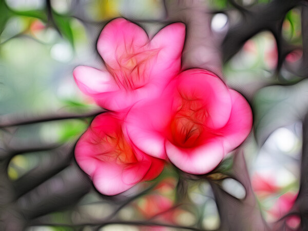 梅花眩光圖