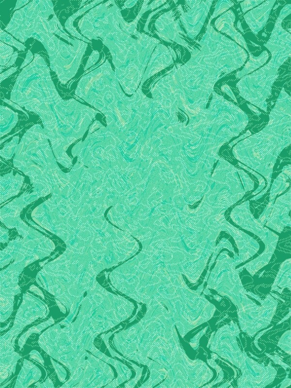 春天系薄荷绿水纹分层背景