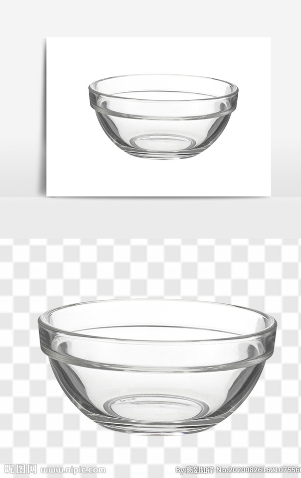 透明厨房家用玻璃碗
