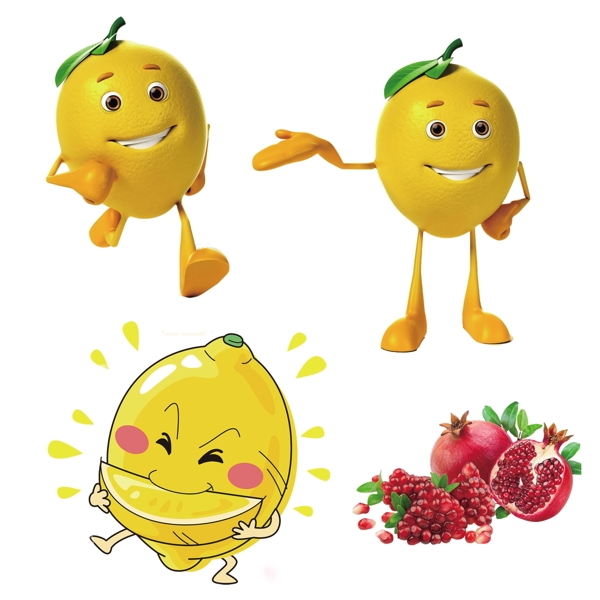 卡通檸檬