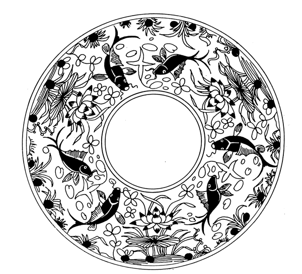 鯉魚花紋