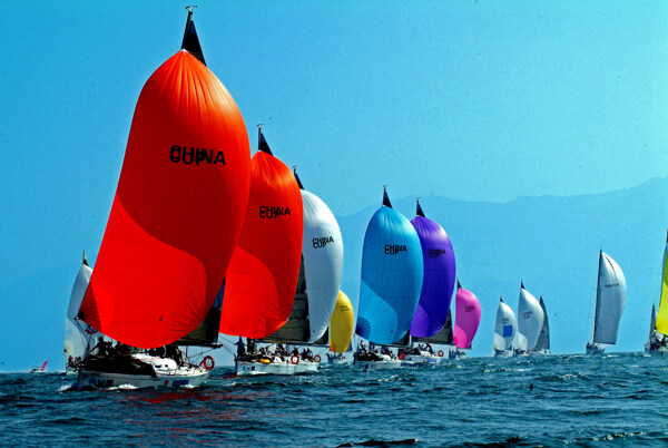 中国杯帆船赛图片