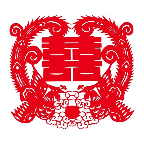 矢量圖風(fēng)格中國風(fēng)民族風(fēng)剪紙免費(fèi)素材