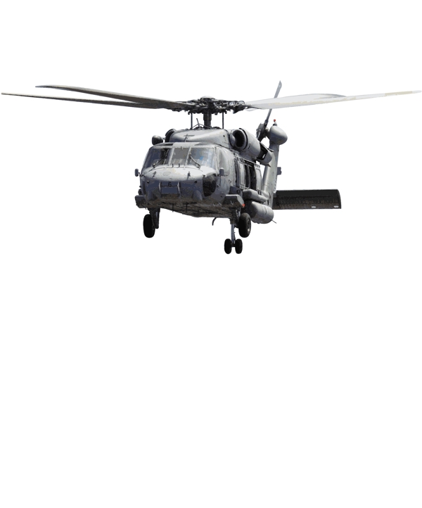 军用直升机矢量图