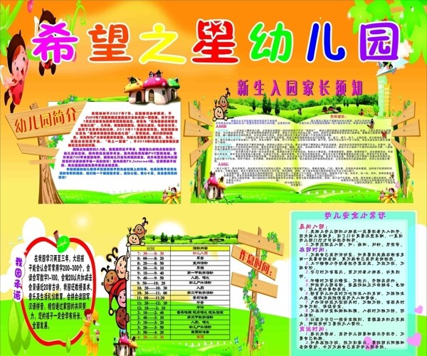 幼兒園展板圖片