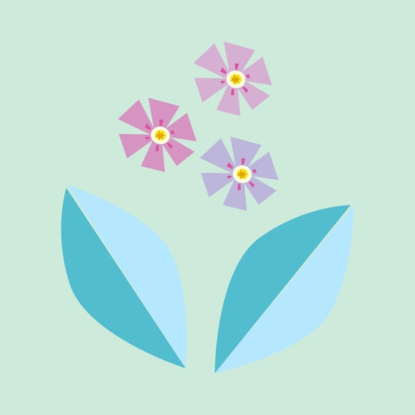 印花矢量圖T恤圖案圖文結(jié)合植物花朵免費(fèi)素材