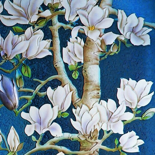 樹(shù)木植物三聯(lián)畫(huà)