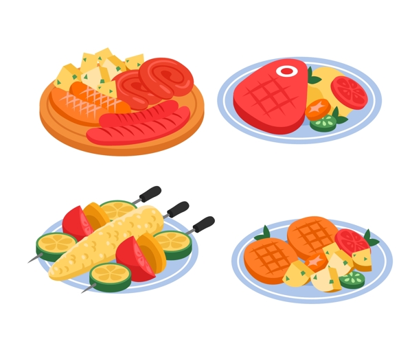 美食扁平化