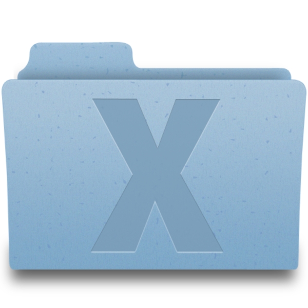 MACOSXLeopard文件夾圖標(biāo)psd