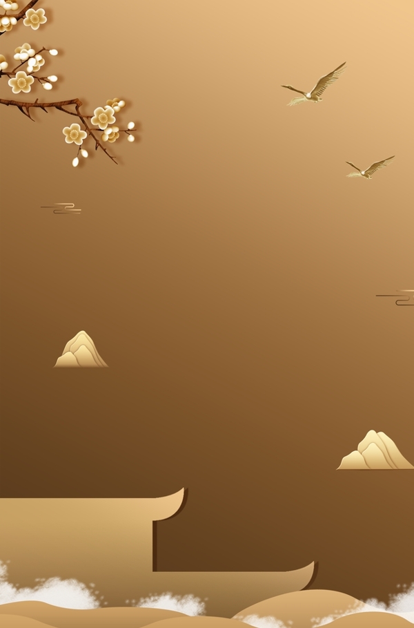 金色背景