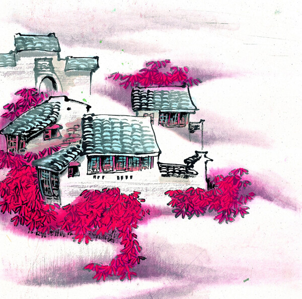 位圖插畫時(shí)尚插畫藝術(shù)效果手繪免費(fèi)素材